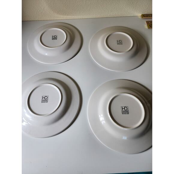 Vintage HD DESIGNS Le Chef 10.5" Dinner Plates - set of 4 - Picture 3 of 5